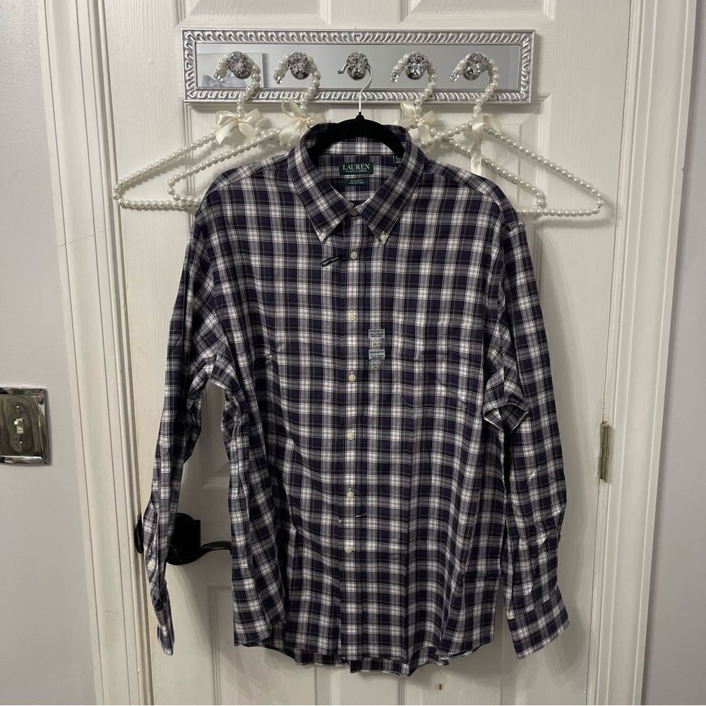 LAUREN Ralph Lauren Regular Fit Soft Touch Stretch Fabric